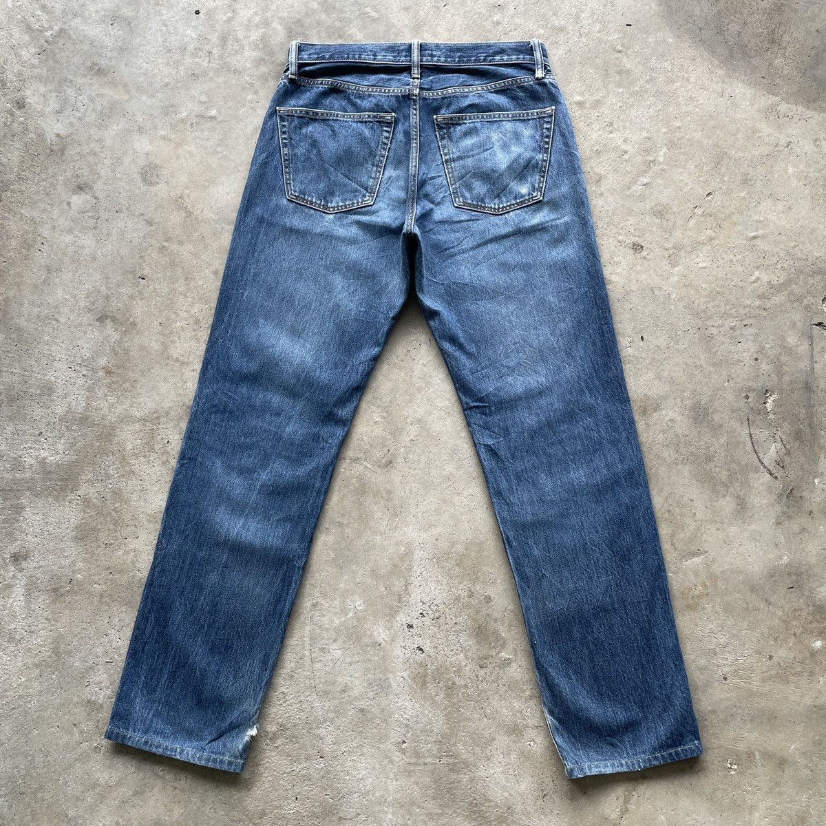 Japanese Brand Vintage Japanese Jeans W32x31.5 Japanese Faded Denim Pants Size US 32 / EU 48 - 11 Thumbnail