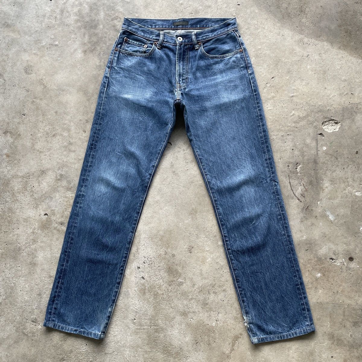 Japanese Brand Vintage Japanese Jeans W32x31.5 Japanese Faded Denim Pants Size US 32 / EU 48 - 1 Thumbnail