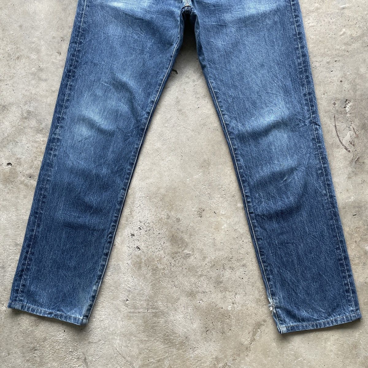 Japanese Brand Vintage Japanese Jeans W32x31.5 Japanese Faded Denim Pants Size US 32 / EU 48 - 4 Thumbnail