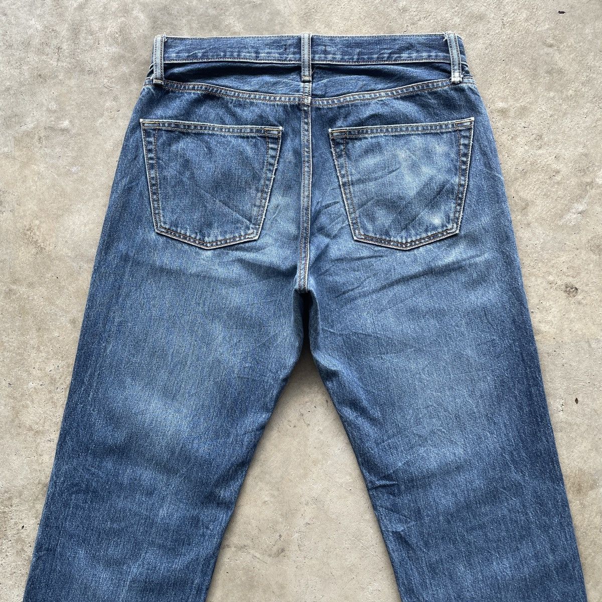 Japanese Brand Vintage Japanese Jeans W32x31.5 Japanese Faded Denim Pants Size US 32 / EU 48 - 10 Thumbnail