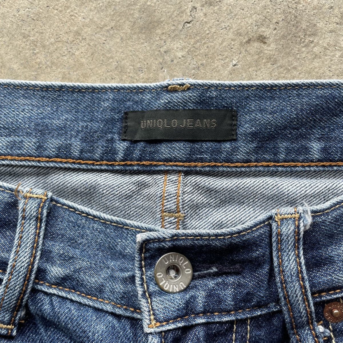 Japanese Brand Vintage Japanese Jeans W32x31.5 Japanese Faded Denim Pants Size US 32 / EU 48 - 5 Thumbnail