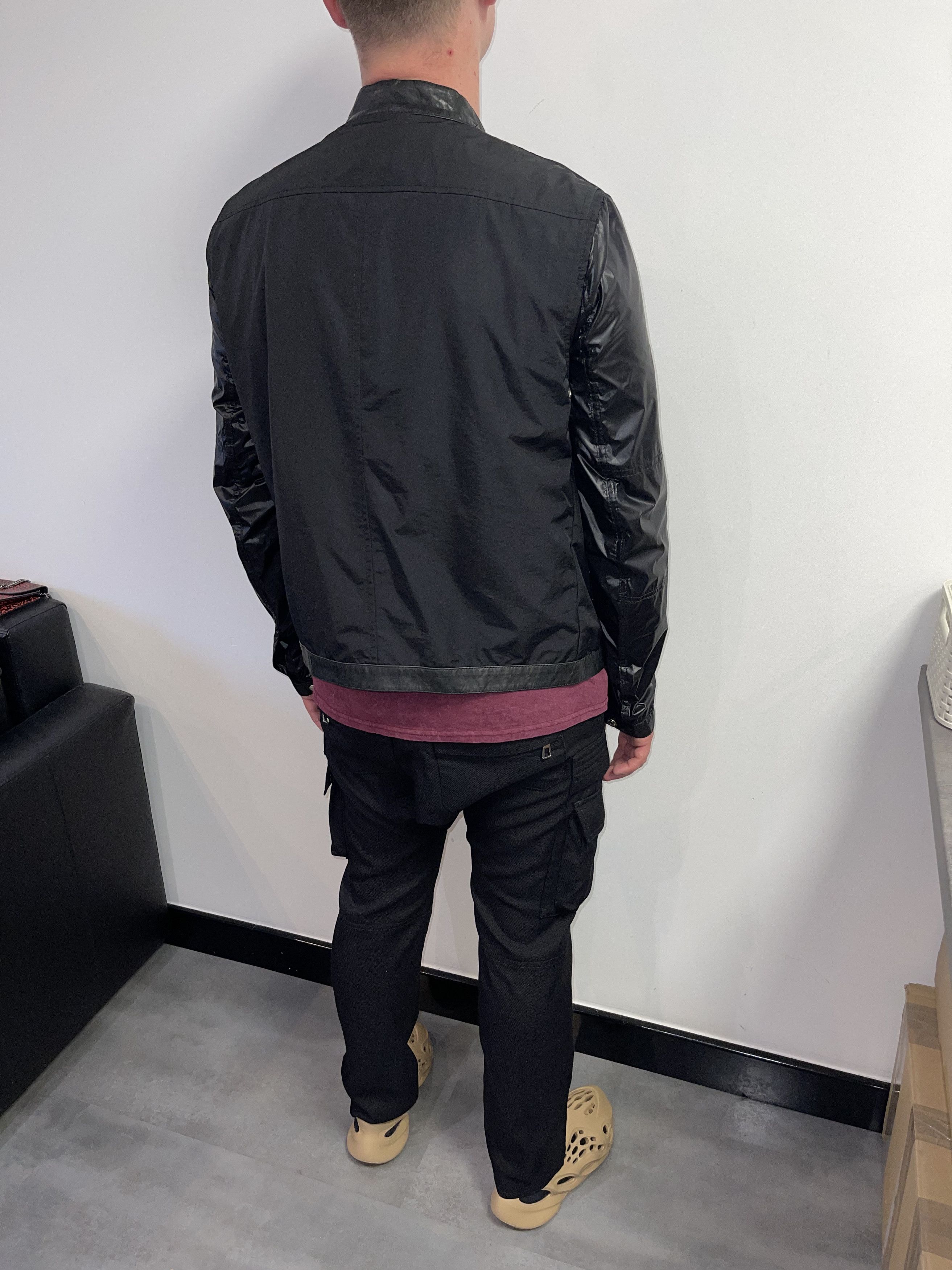 Dsquared2 SS13 Dsquared2 Assymetrical Biker Bomber Leather Jacket Size US L / EU 52-54 / 3 - 8 Thumbnail