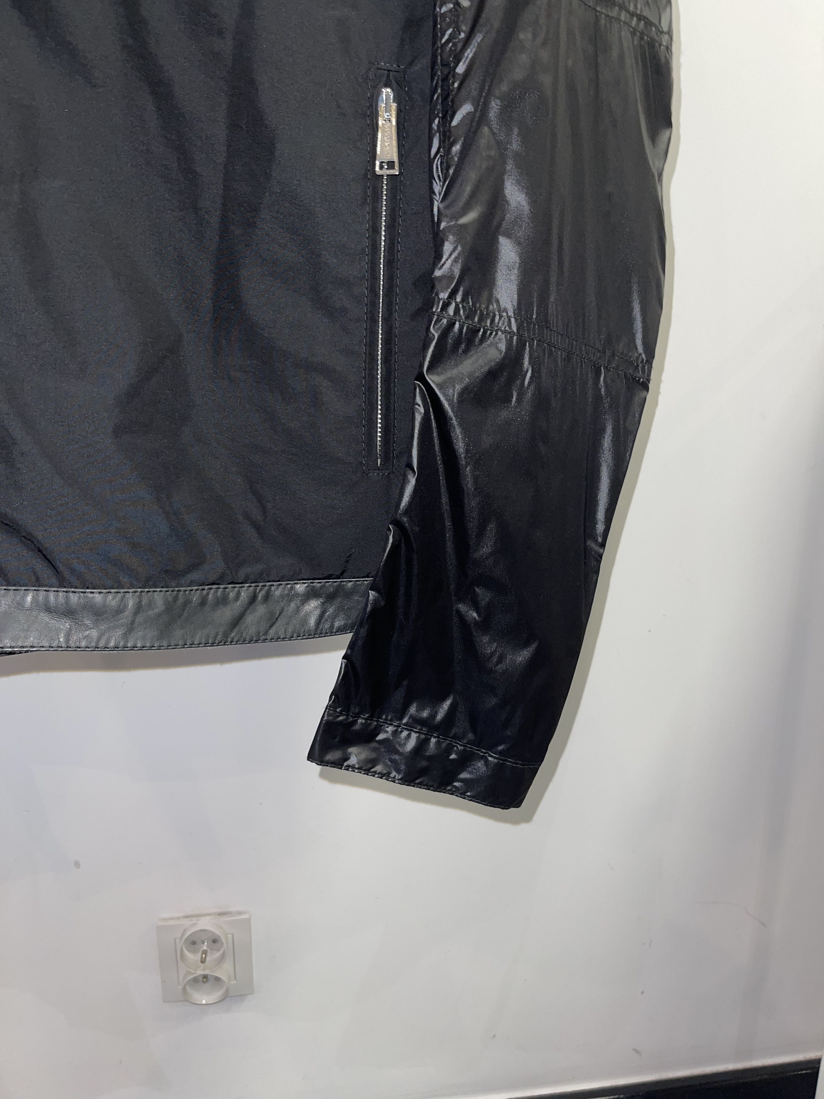 Dsquared2 SS13 Dsquared2 Assymetrical Biker Bomber Leather Jacket Size US L / EU 52-54 / 3 - 3 Thumbnail