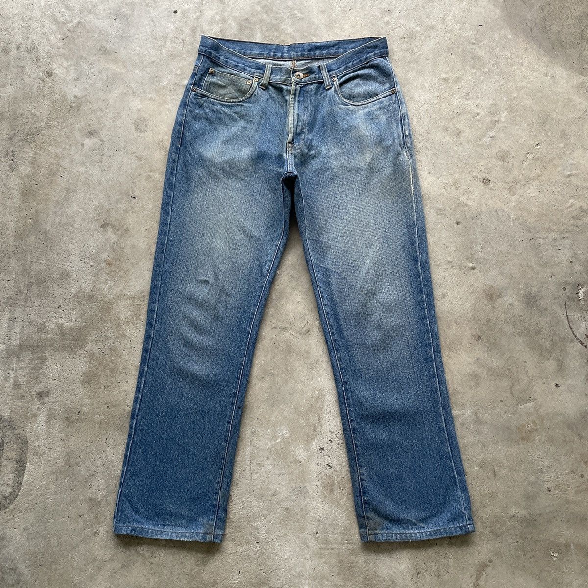 Japanese Brand W32x30💥 Japanese Vintage Faded Denim Jeans Pants Rare Size US 32 / EU 48 - 1 Thumbnail