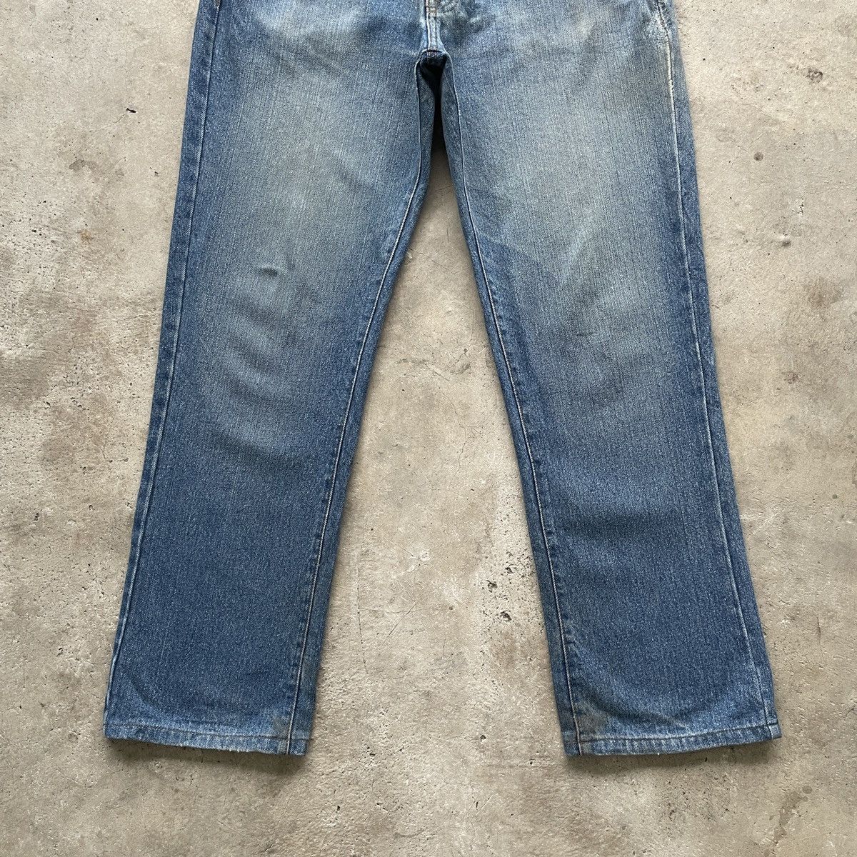 Japanese Brand W32x30💥 Japanese Vintage Faded Denim Jeans Pants Rare Size US 32 / EU 48 - 4 Thumbnail