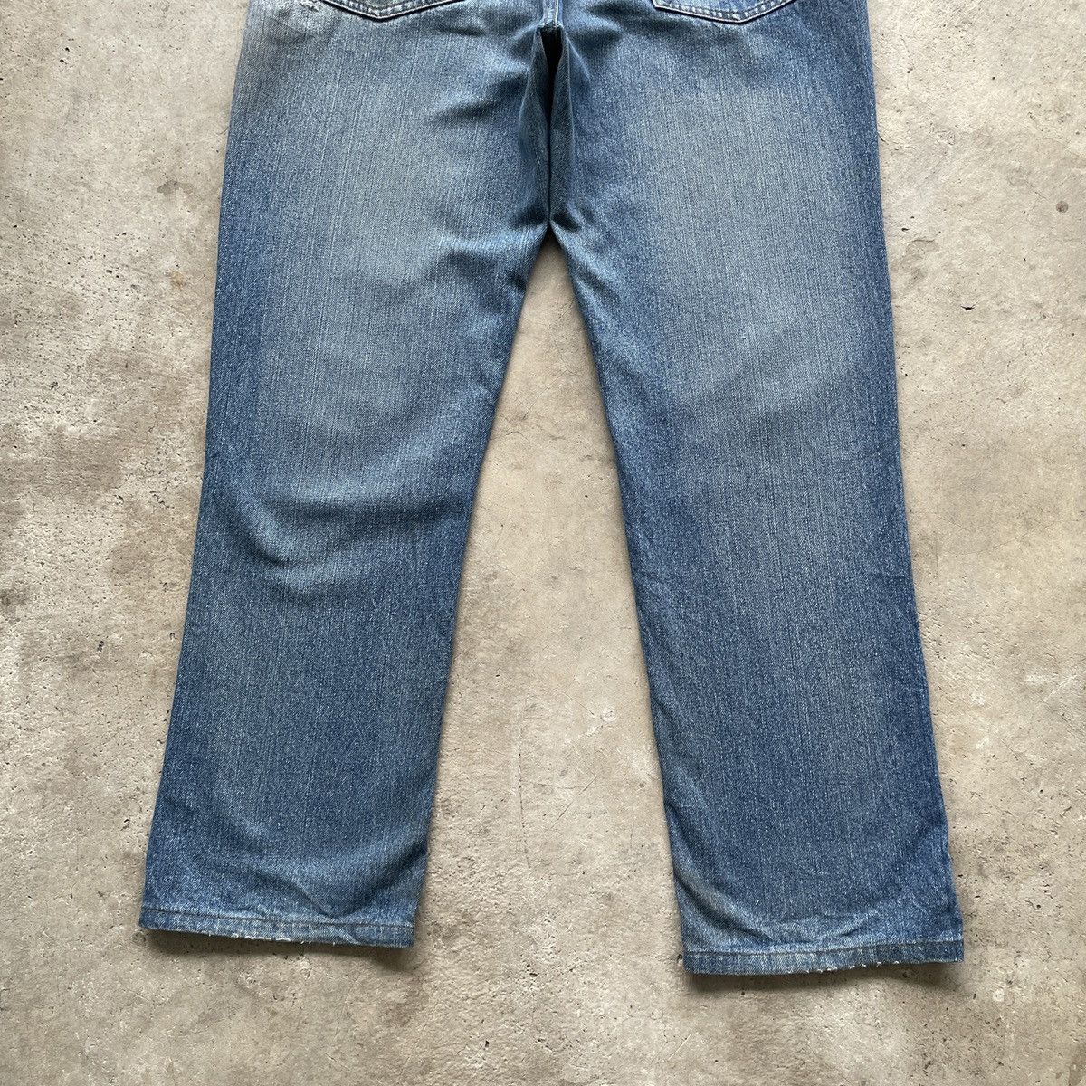 Japanese Brand W32x30💥 Japanese Vintage Faded Denim Jeans Pants Rare Size US 32 / EU 48 - 11 Thumbnail