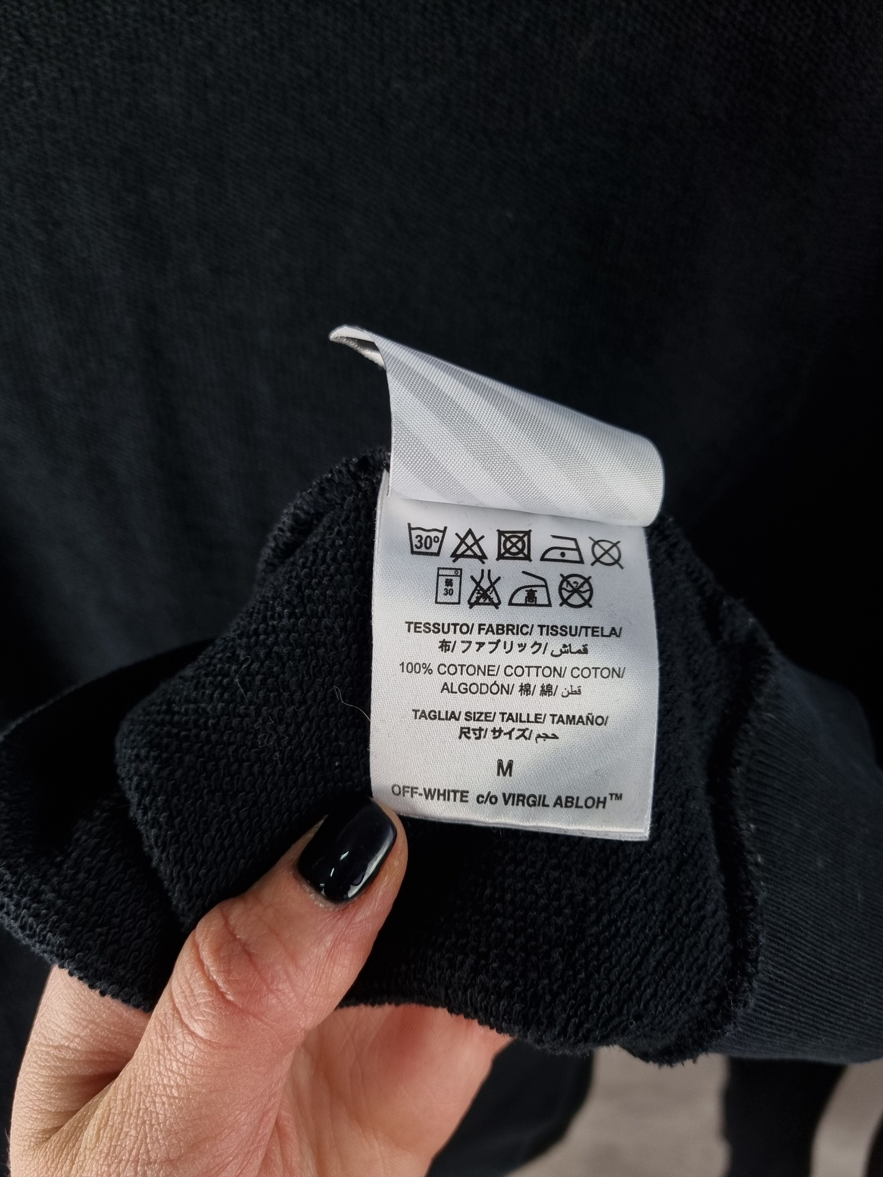 Off-White Off-White Big Logo Sweatshirt Size US L / EU 52-54 / 3 - 7 Thumbnail