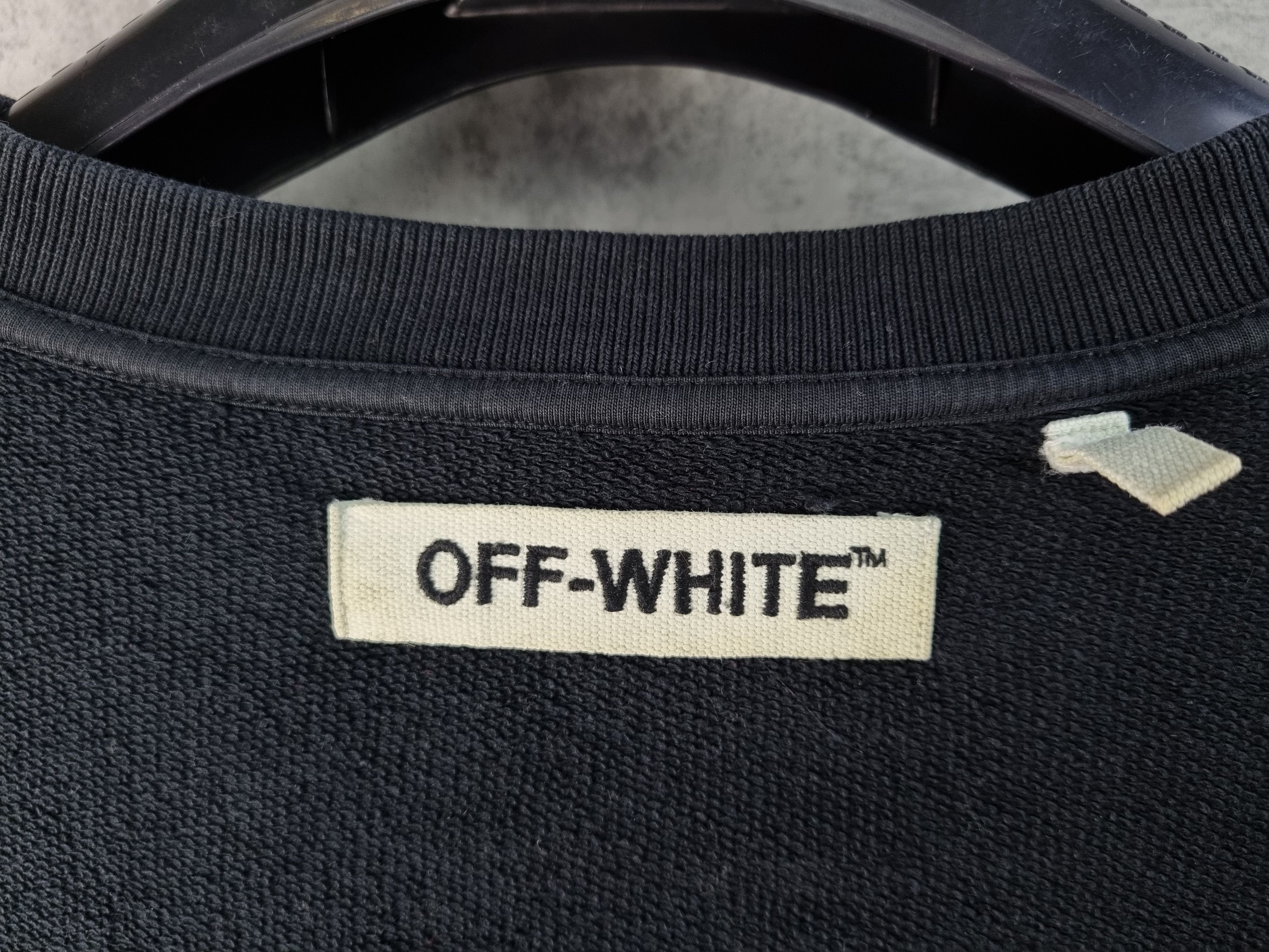Off-White Off-White Big Logo Sweatshirt Size US L / EU 52-54 / 3 - 5 Thumbnail