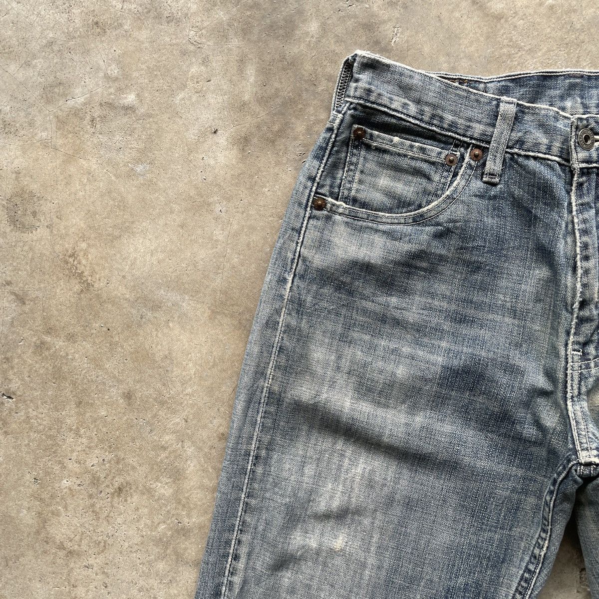 Levi's Vintage Clothing W28💥 Vintage Levi’s 503 Faded Distressed Denim Jeans Pants Size US 28 / EU 44 - 5 Thumbnail