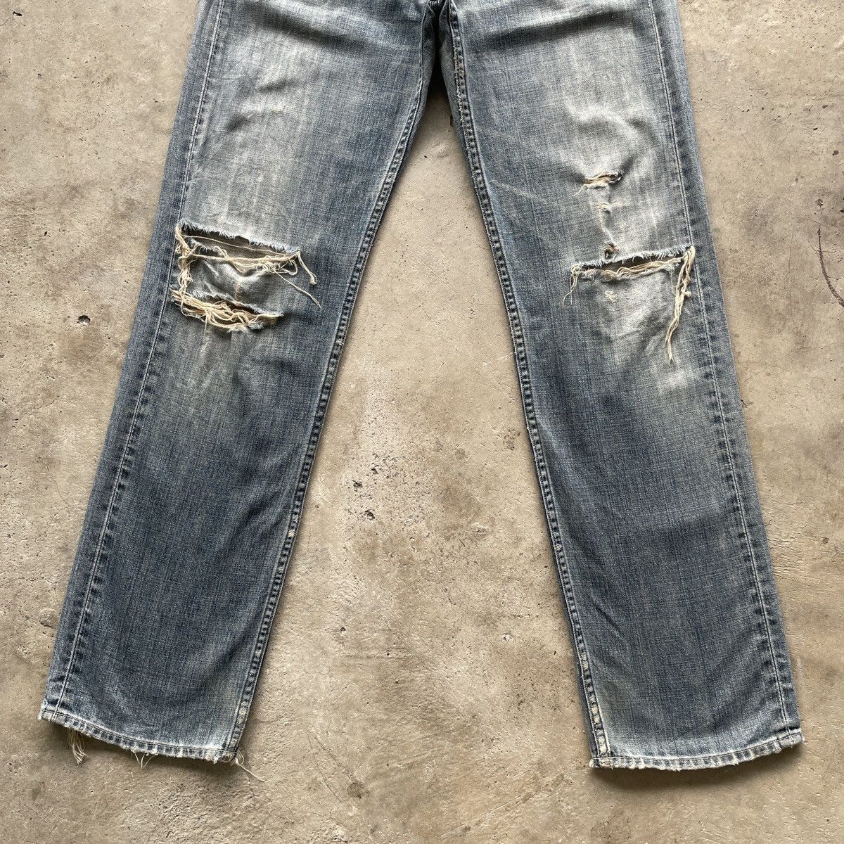 Levi's Vintage Clothing W28💥 Vintage Levi’s 503 Faded Distressed Denim Jeans Pants Size US 28 / EU 44 - 4 Thumbnail