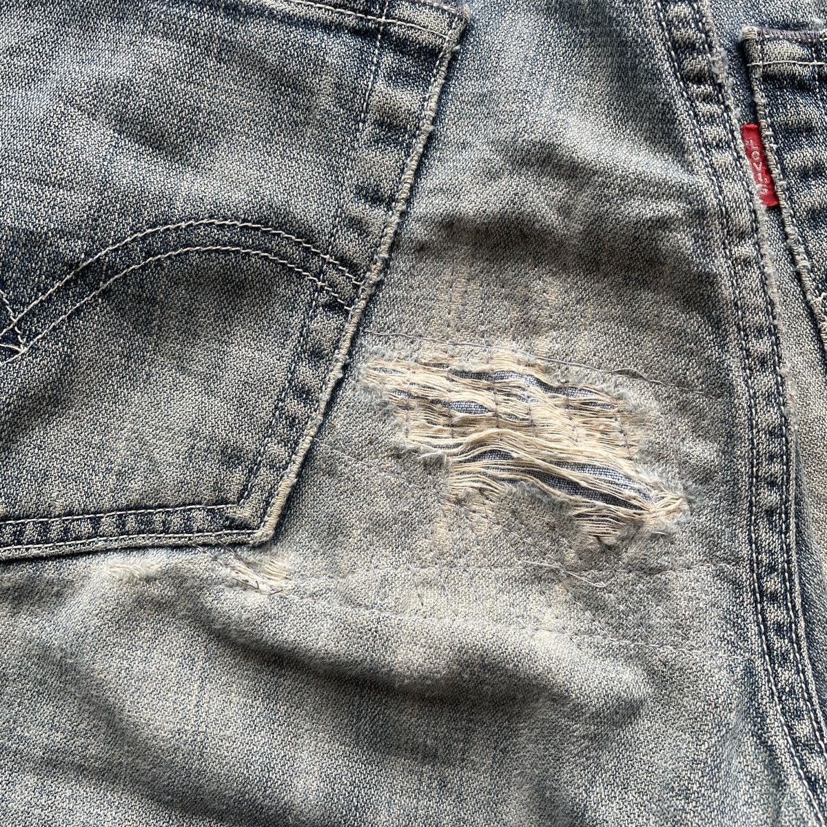 Levi's Vintage Clothing W28💥 Vintage Levi’s 503 Faded Distressed Denim Jeans Pants Size US 28 / EU 44 - 11 Thumbnail