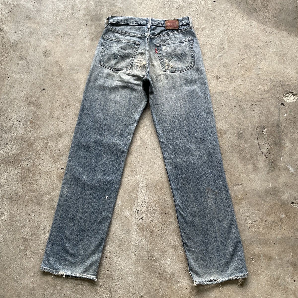 Levi's Vintage Clothing W28💥 Vintage Levi’s 503 Faded Distressed Denim Jeans Pants Size US 28 / EU 44 - 14 Thumbnail