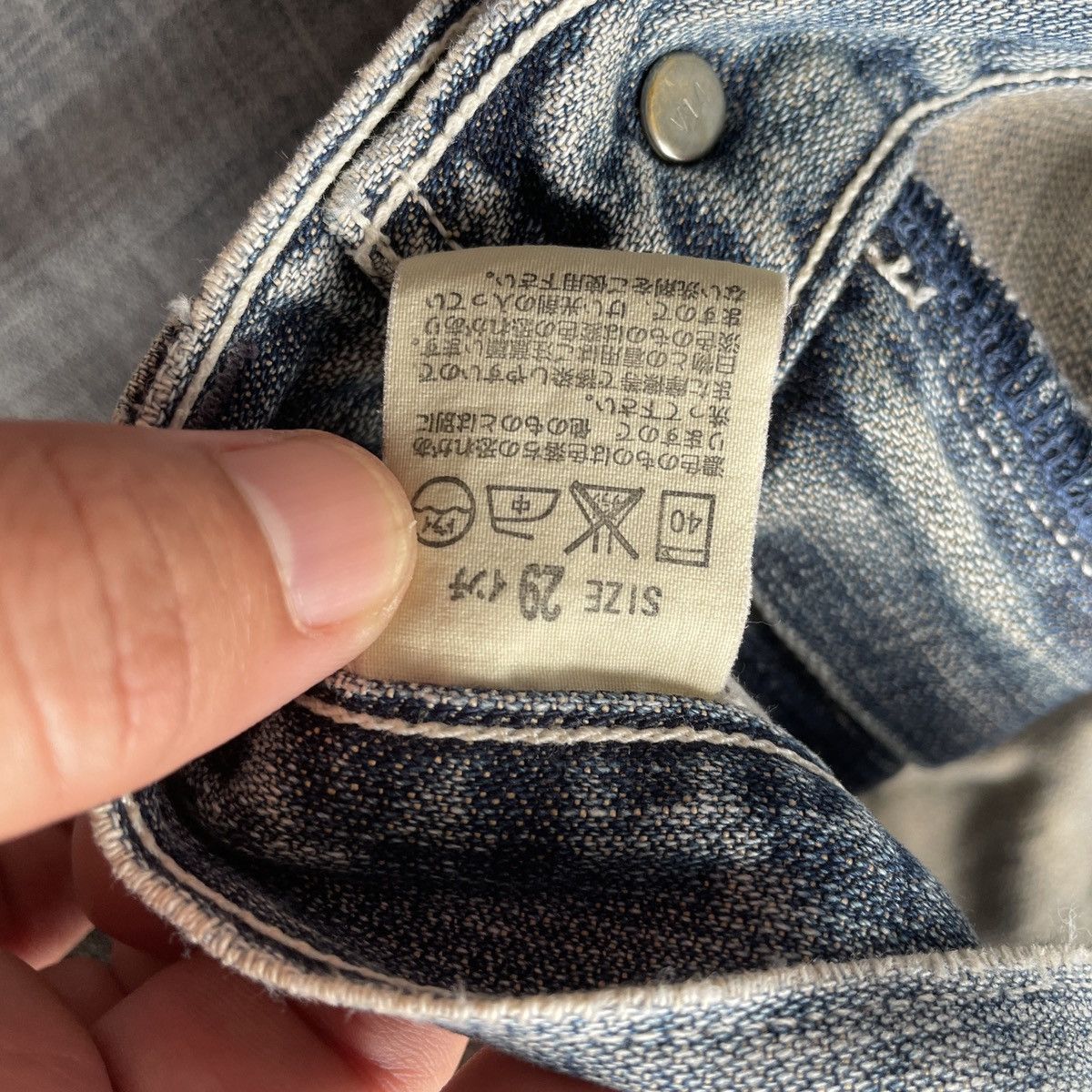 Levi's Vintage Clothing W28💥 Vintage Levi’s 503 Faded Distressed Denim Jeans Pants Size US 28 / EU 44 - 7 Thumbnail