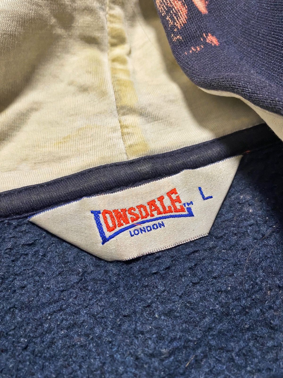 Vintage Vintage Lonsdale Hoodie Size US M / EU 48-50 / 2 - 10 Thumbnail