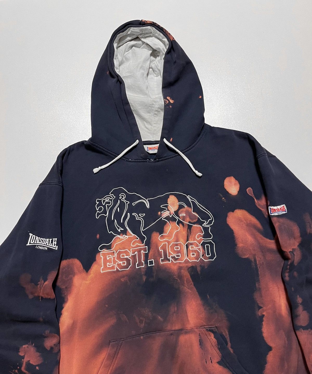 Vintage Vintage Lonsdale Hoodie Size US M / EU 48-50 / 2 - 2 Thumbnail