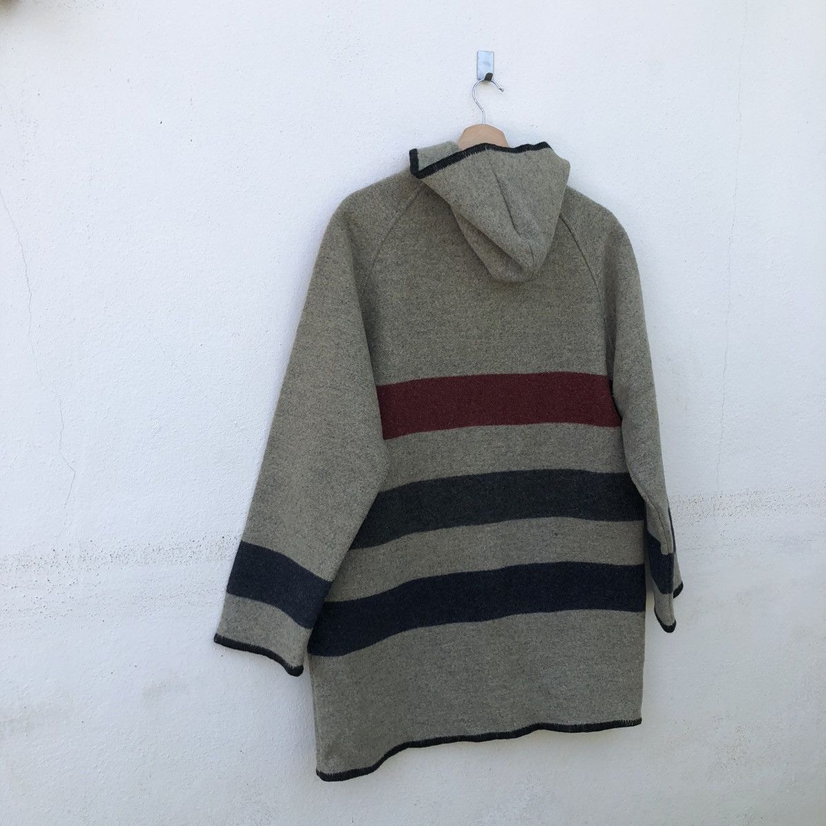 Woolrich Woolen Mills VINTAGE HERRINGBONE LONG JACKET WOOLRICH RARE DESIGN Size US M / EU 48-50 / 2 - 8 Thumbnail