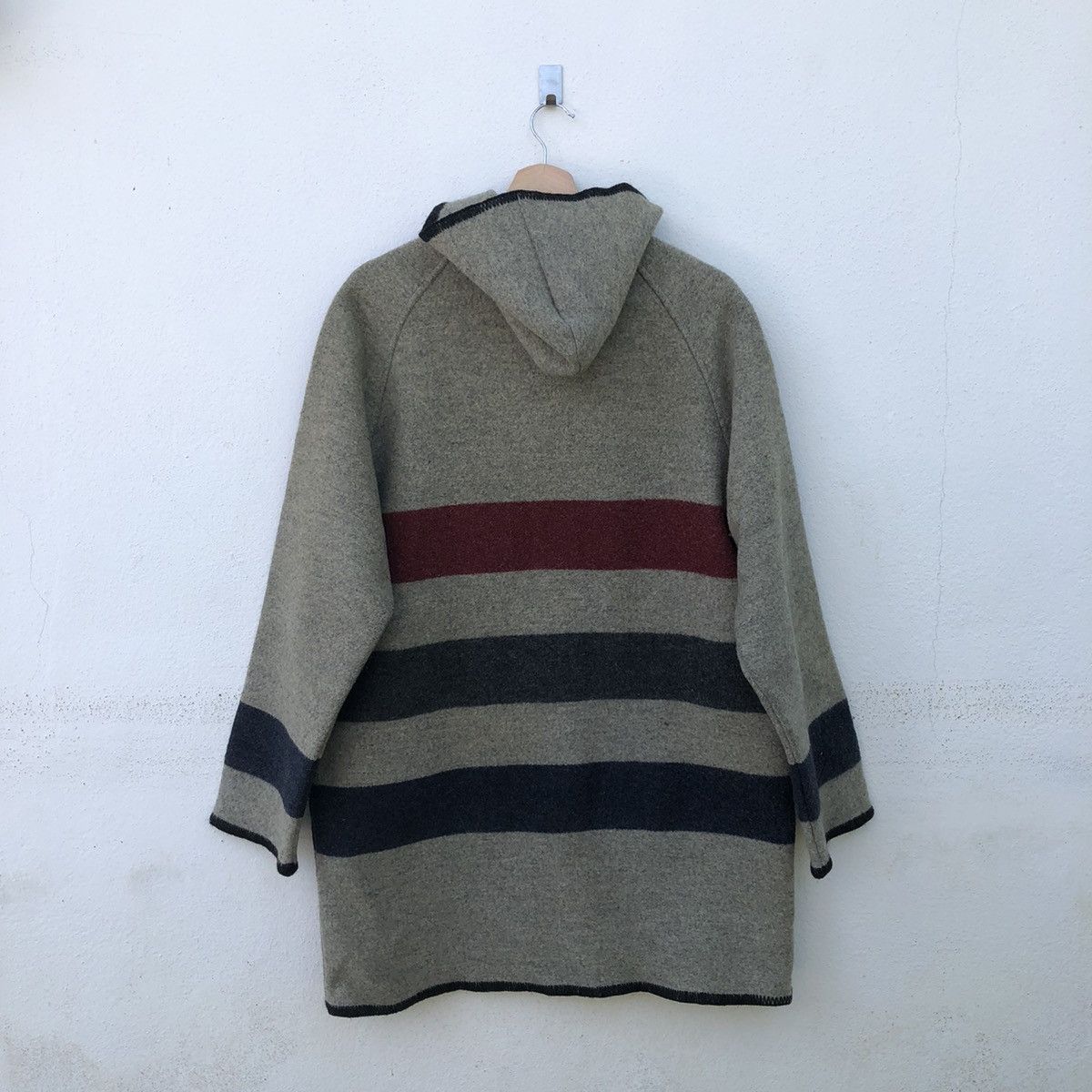 Woolrich Woolen Mills VINTAGE HERRINGBONE LONG JACKET WOOLRICH RARE DESIGN Size US M / EU 48-50 / 2 - 7 Thumbnail