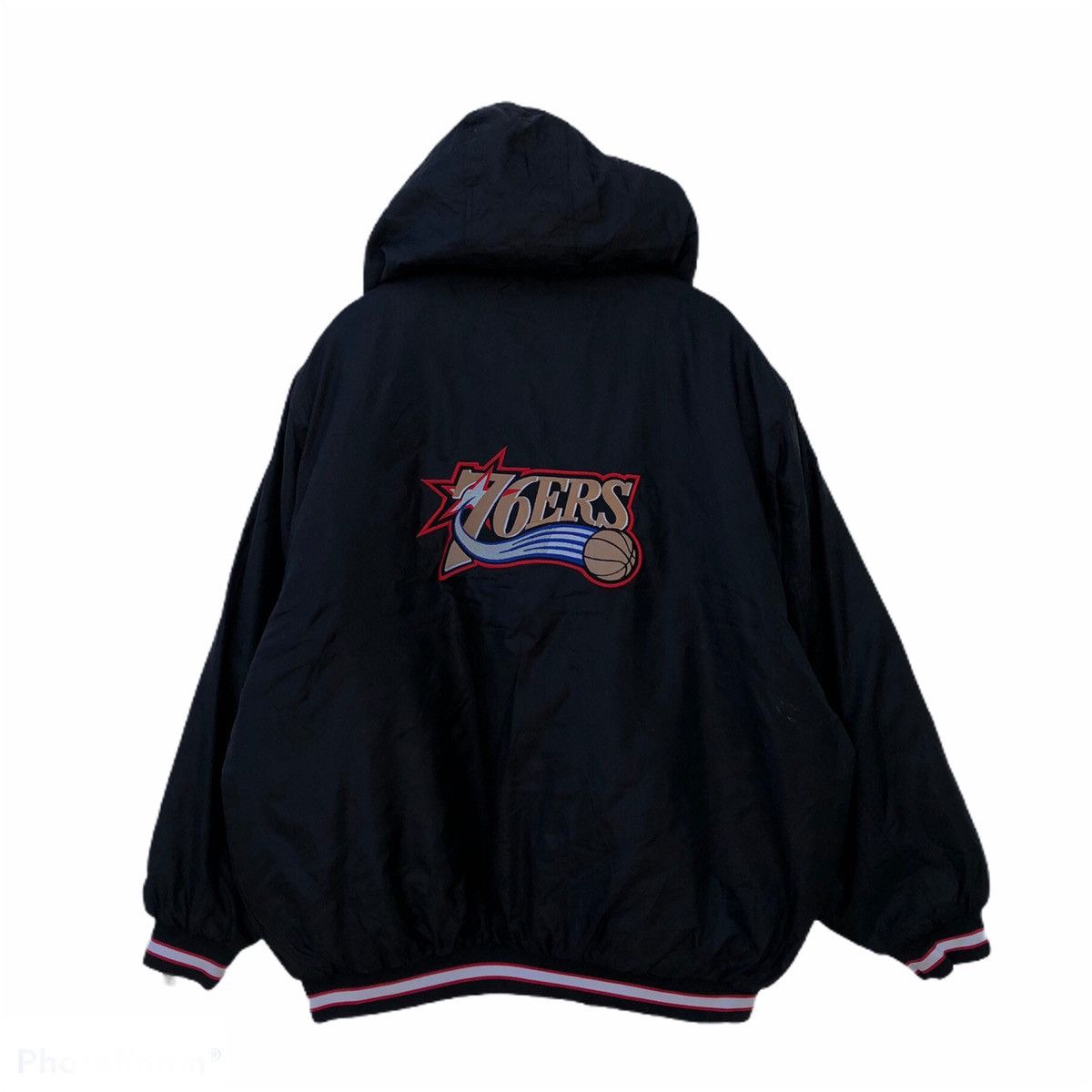 MLB VINTAGE PHILADELPHIA 76EARS REEBOK WARM UP JACKET BIG LOGO Size US XL / EU 56 / 4 - 1 Thumbnail