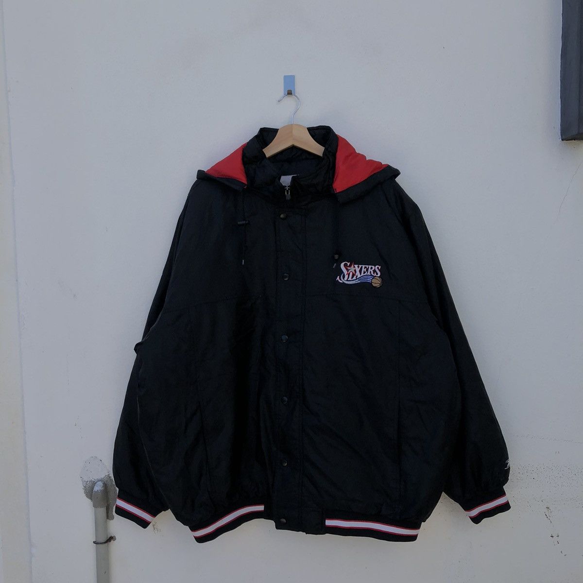 MLB VINTAGE PHILADELPHIA 76EARS REEBOK WARM UP JACKET BIG LOGO Size US XL / EU 56 / 4 - 3 Thumbnail