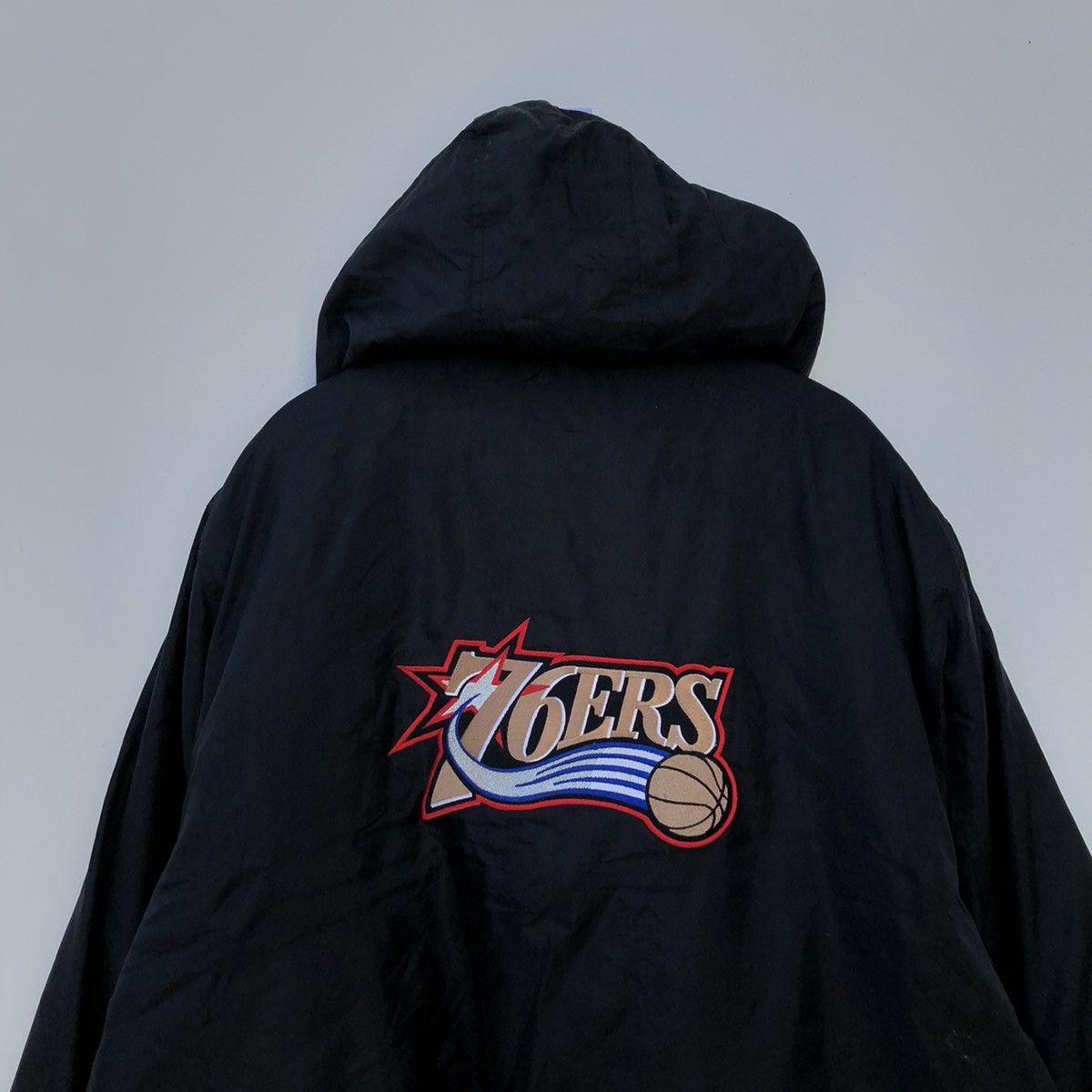 MLB VINTAGE PHILADELPHIA 76EARS REEBOK WARM UP JACKET BIG LOGO Size US XL / EU 56 / 4 - 10 Thumbnail