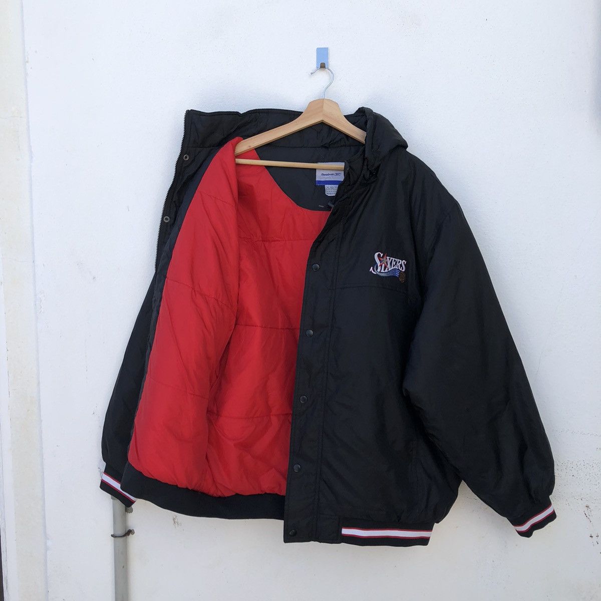 MLB VINTAGE PHILADELPHIA 76EARS REEBOK WARM UP JACKET BIG LOGO Size US XL / EU 56 / 4 - 11 Thumbnail