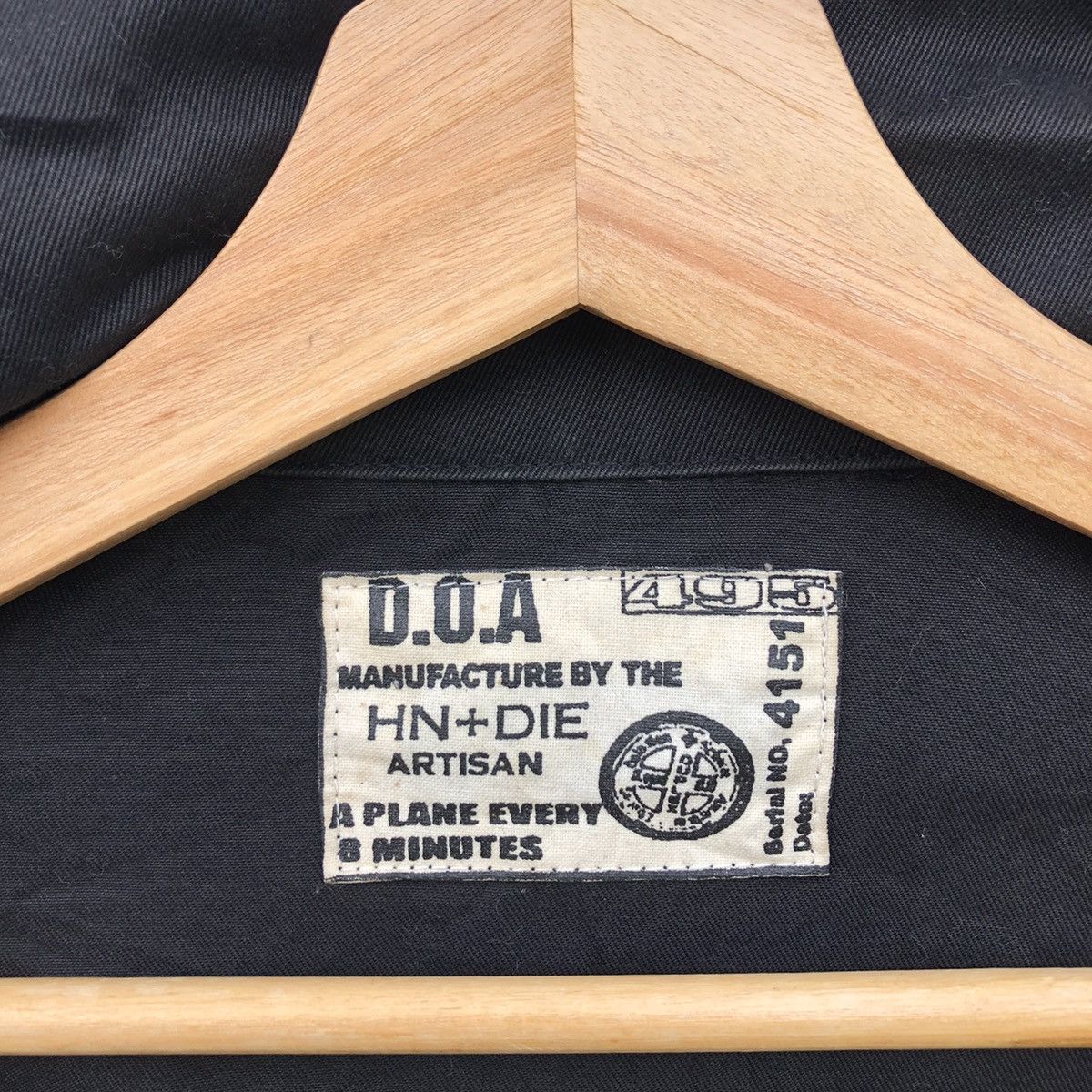 Japanese Brand PUNK JACKET MANUFACTURING BY THE HN+DIE ARTISAN BIG LOGO Size US L / EU 52-54 / 3 - 12 Thumbnail
