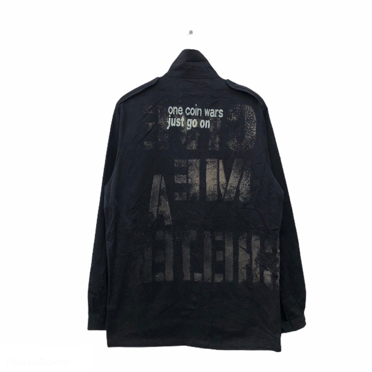 Japanese Brand PUNK JACKET MANUFACTURING BY THE HN+DIE ARTISAN BIG LOGO Size US L / EU 52-54 / 3 - 1 Thumbnail