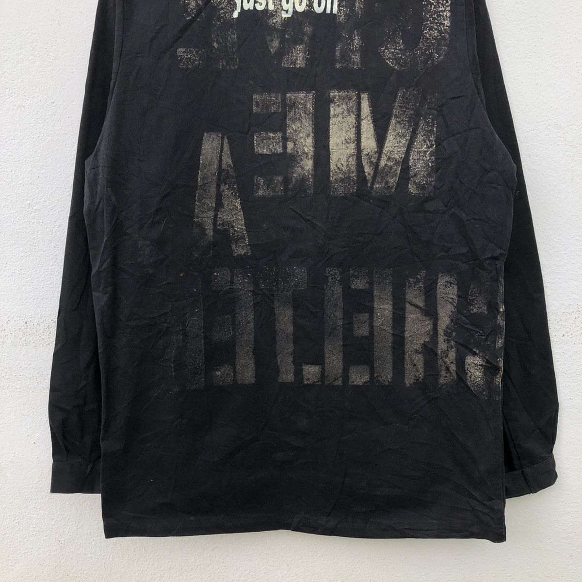 Japanese Brand PUNK JACKET MANUFACTURING BY THE HN+DIE ARTISAN BIG LOGO Size US L / EU 52-54 / 3 - 8 Thumbnail