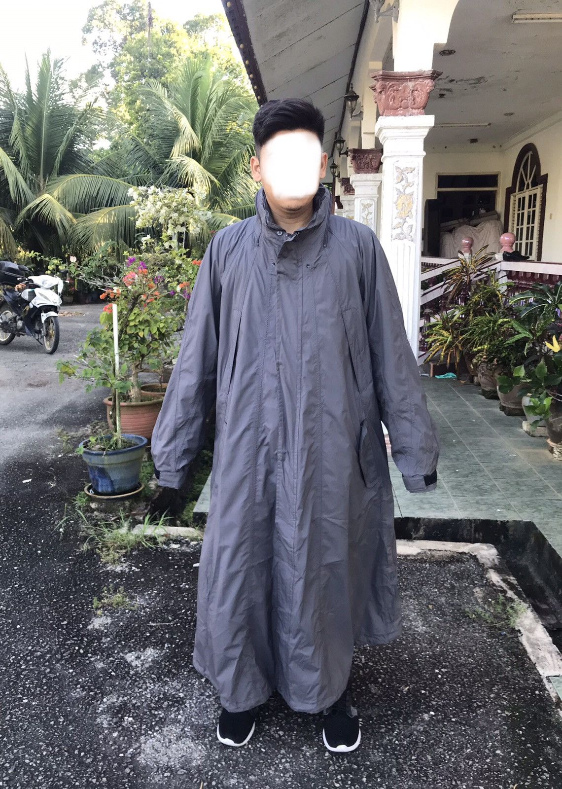 Issey Miyake Issey Miyake Oversized SAMPLE Raincoat Like Jacket Size US XL / EU 56 / 4 - 19 Thumbnail