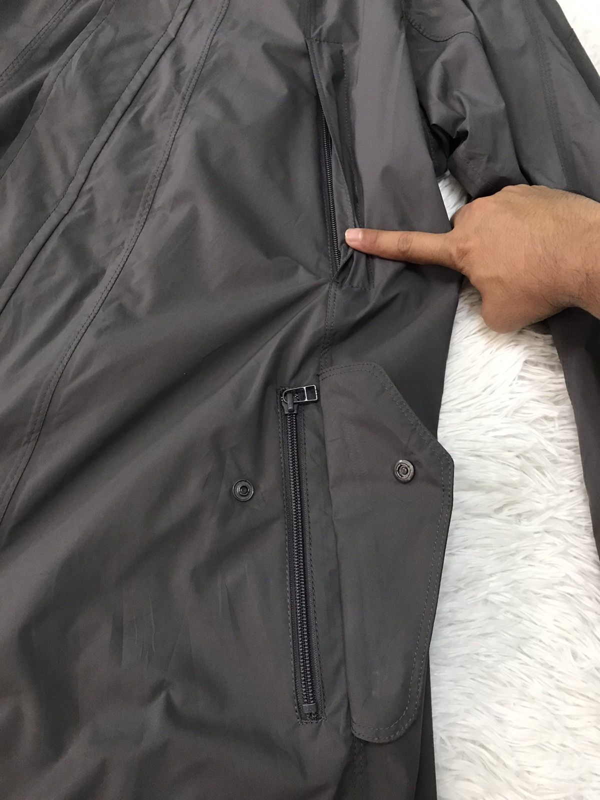 Issey Miyake Issey Miyake Oversized SAMPLE Raincoat Like Jacket Size US XL / EU 56 / 4 - 5 Thumbnail