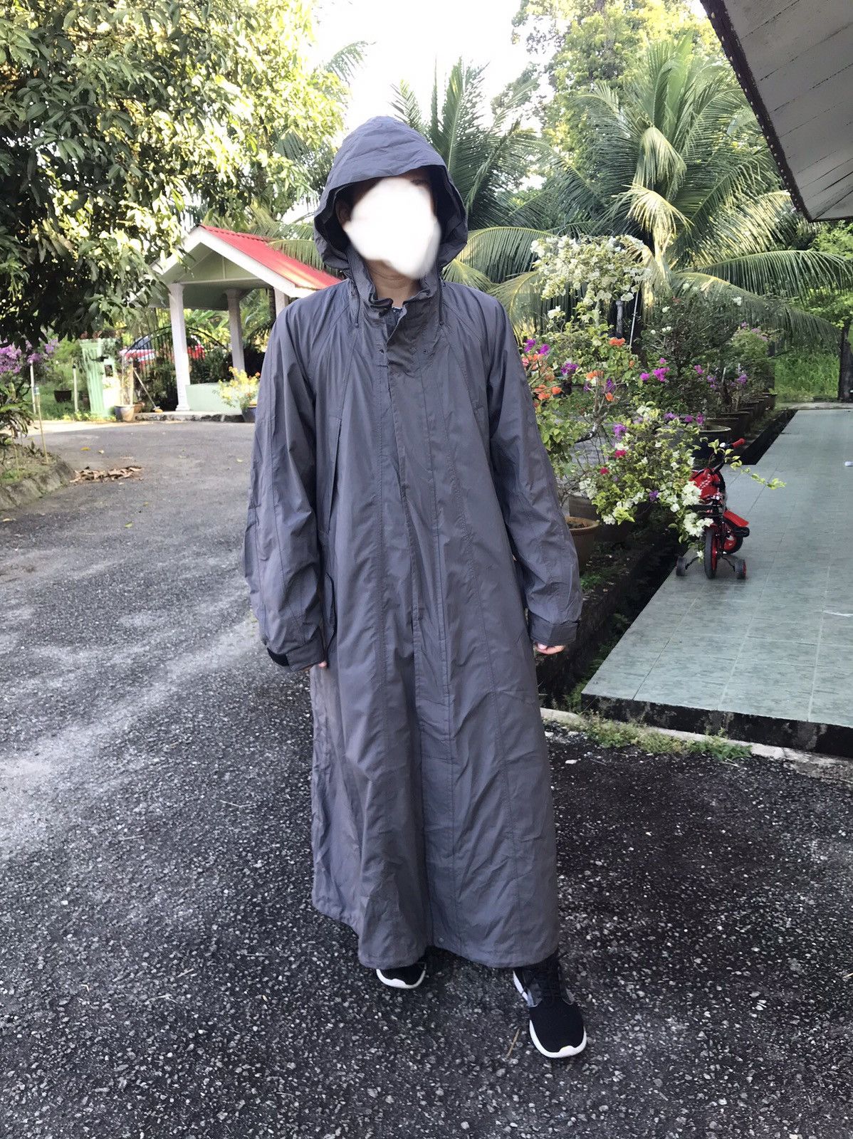 Issey Miyake Issey Miyake Oversized SAMPLE Raincoat Like Jacket Size US XL / EU 56 / 4 - 22 Thumbnail