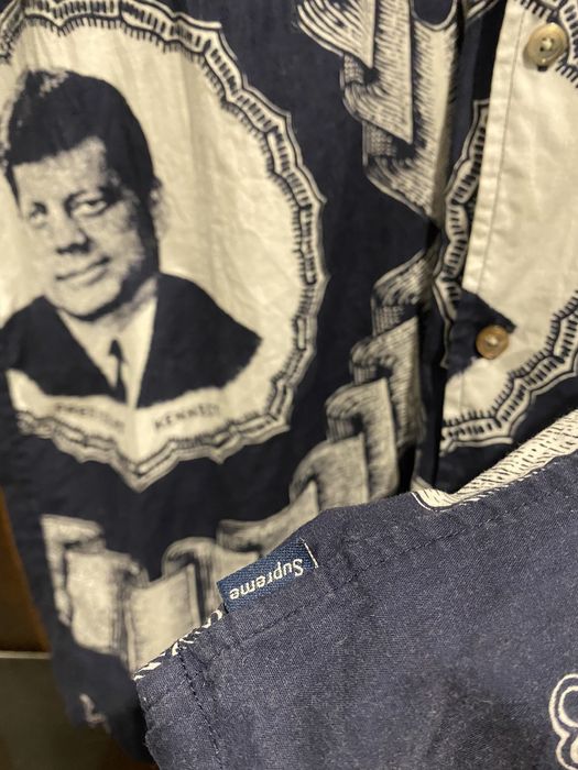 Supreme JFK Button Up shirt