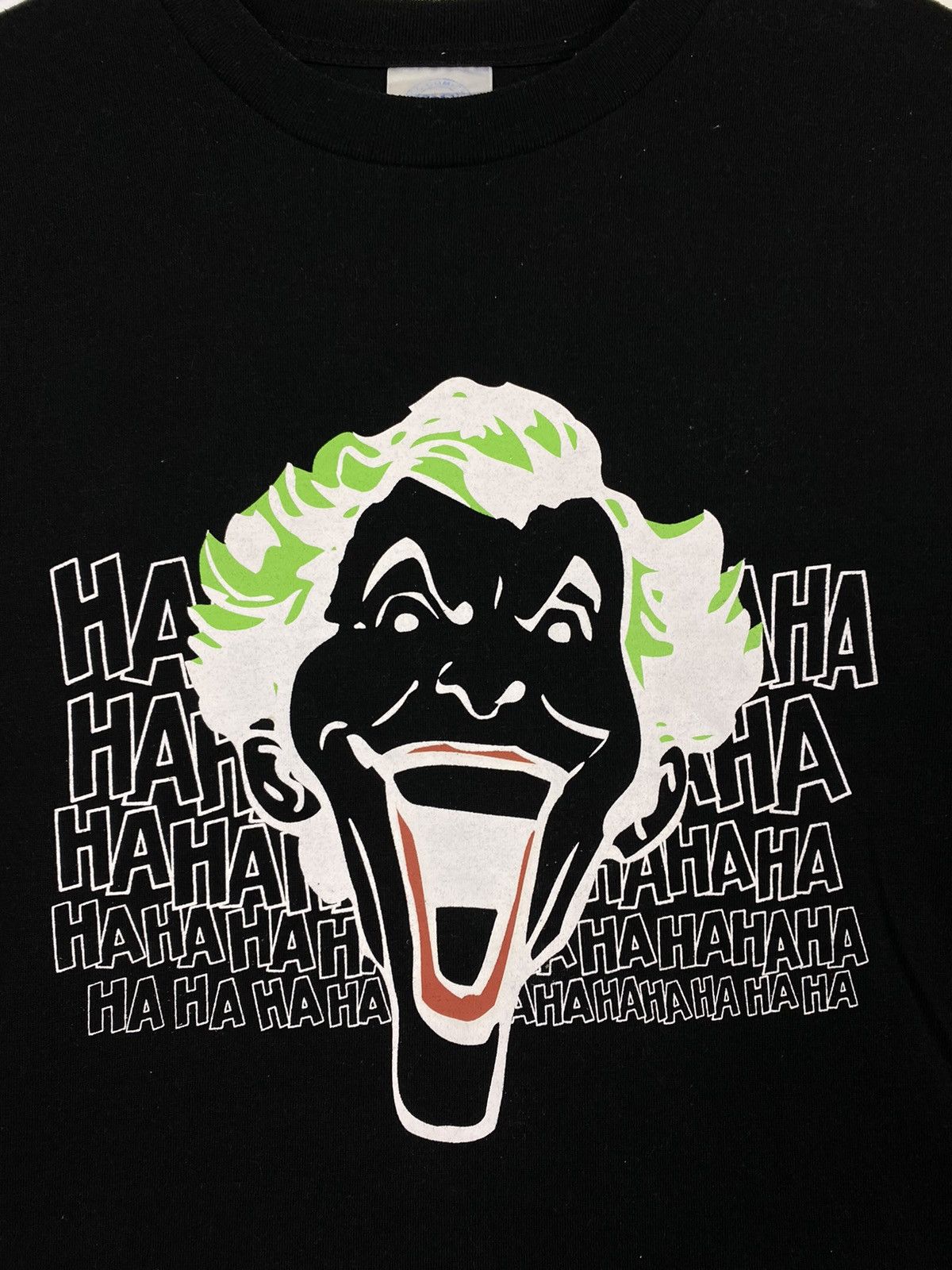 DC Comics OFFER 🔥 Vintage Y2K Joker Hahaha By DC Comic Tee T Shirt Size US M / EU 48-50 / 2 - 2 Thumbnail