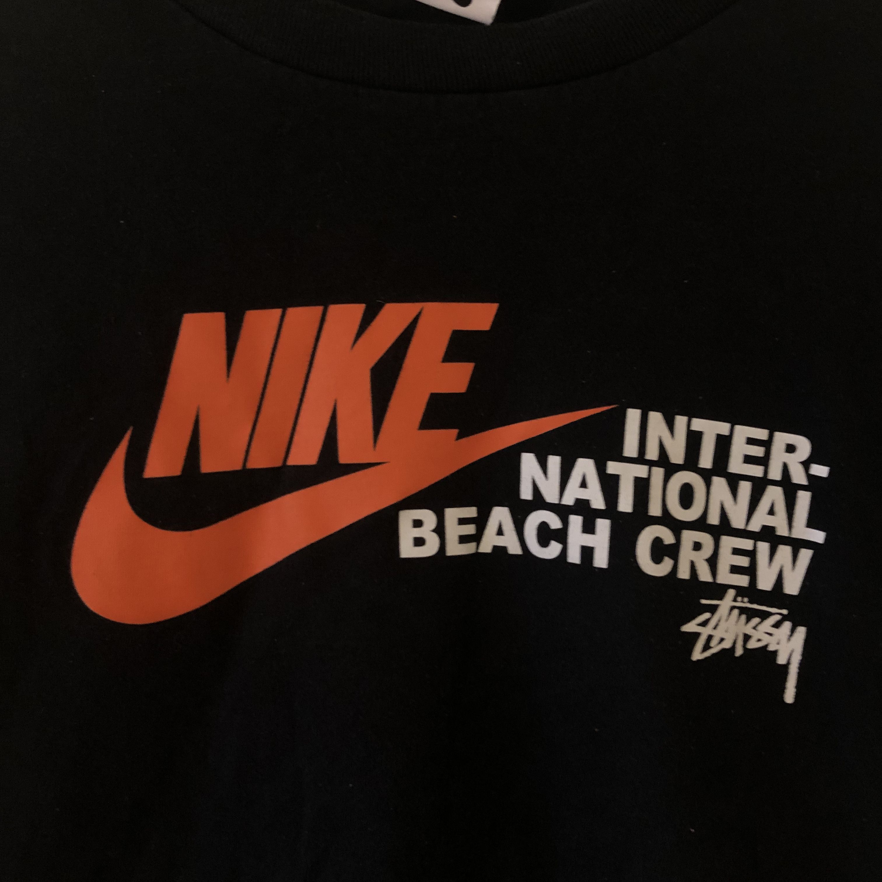 Nike × Stussy Nike x Stussy International Beach Crew Tee Size US L / EU 52-54 / 3 - 2 Thumbnail