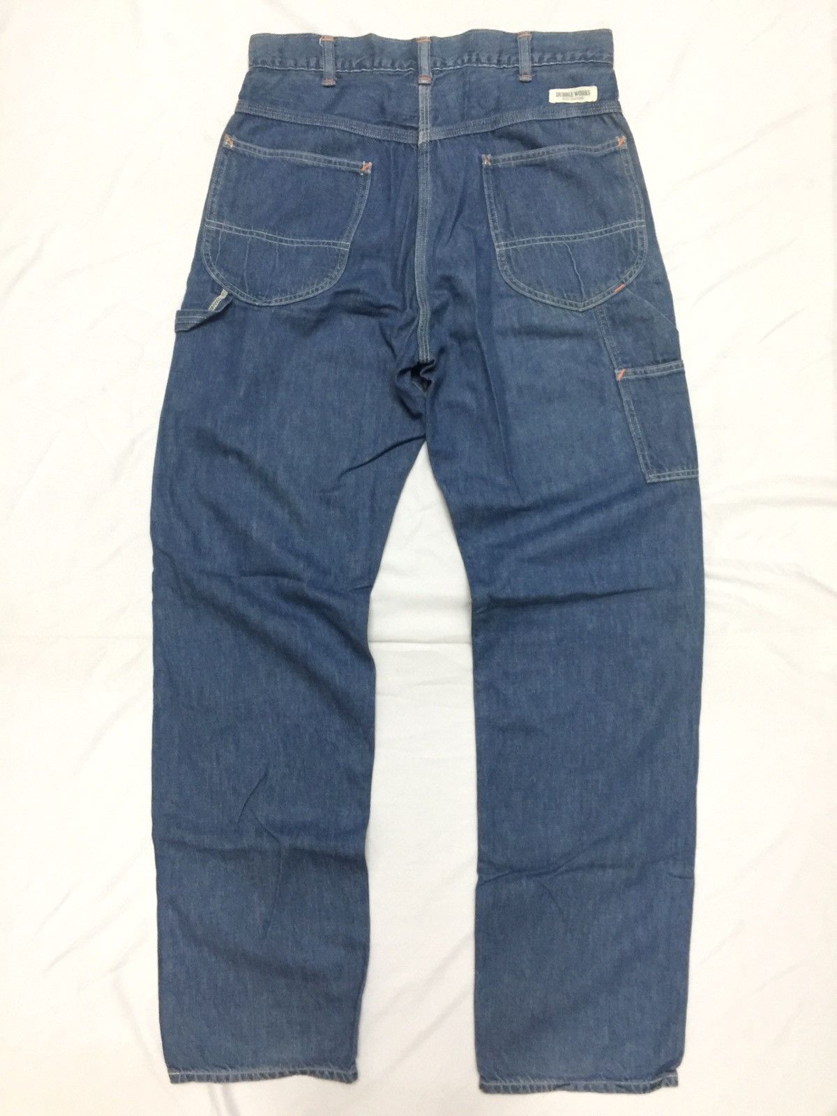 Warehouse DOUBLEWORK by WAREHOUSE Dungarees Jeans Size US 30 / EU 46 - 5 Thumbnail