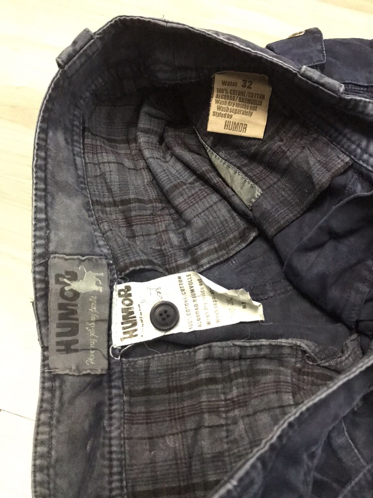 Japanese Brand HUMOR Parachutes Cargo Pants Size US 34 / EU 50 - 6 Thumbnail