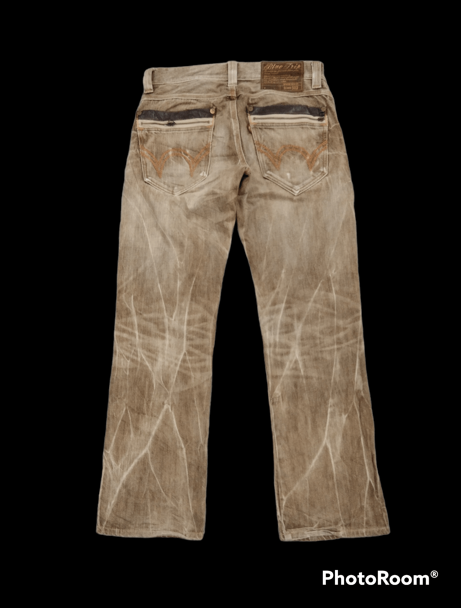 Edwin SUPER SICK WASHED BROWN EDWIN DENIM PANTS Size US 31 - 2 Thumbnail