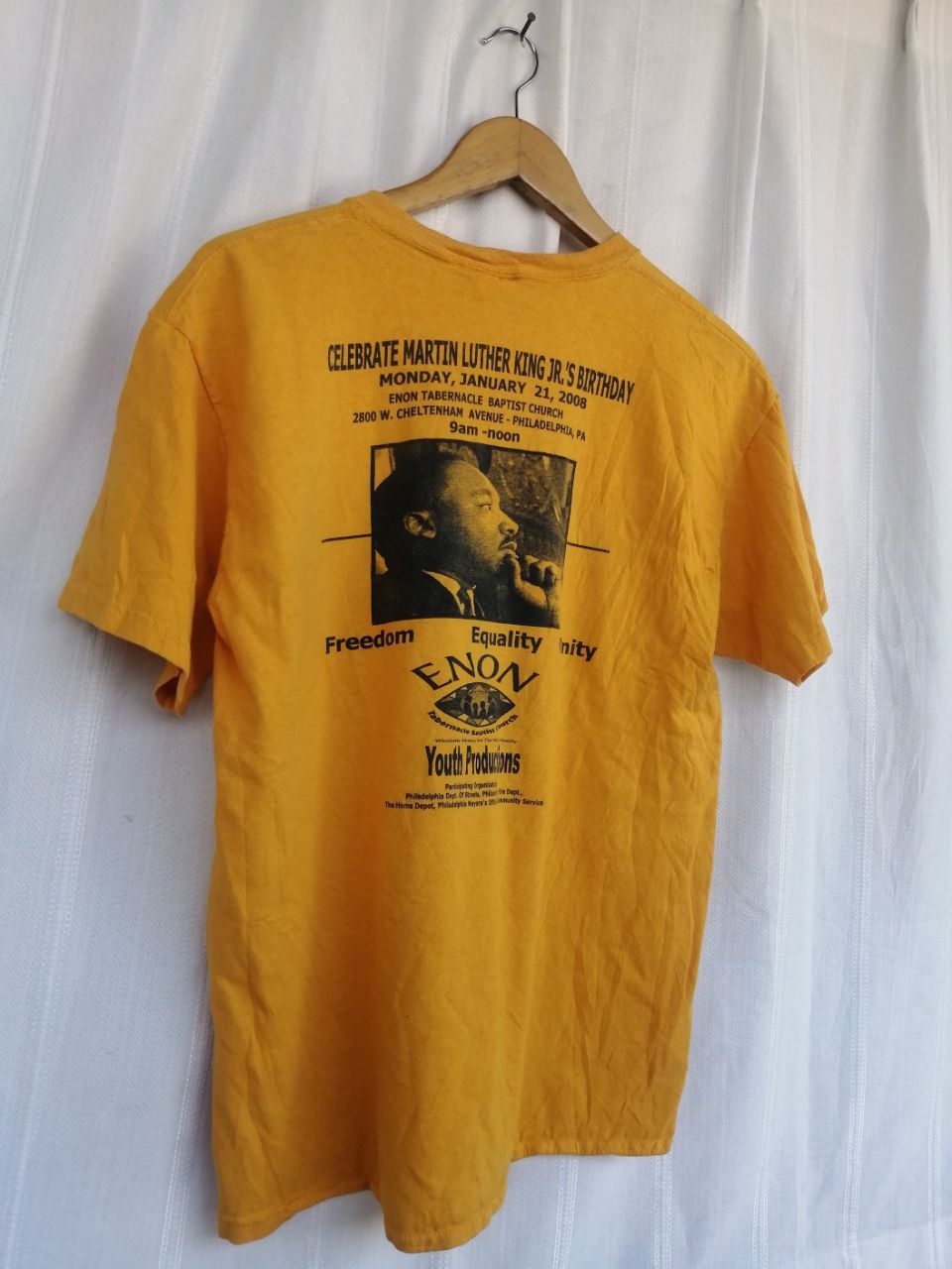 Rap Tees Martin Lurther King Jr. Birthday Celebrations Tee Size US M / EU 48-50 / 2 - 2 Thumbnail