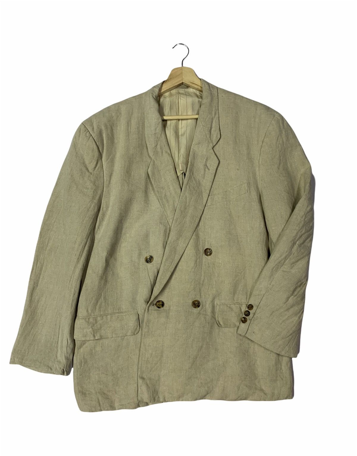 CDG by Comme des Garcons 🔥COMME des GARÇONS HOMME PLUS LINEN JACKET Size US M / EU 48-50 / 2 - 4 Thumbnail
