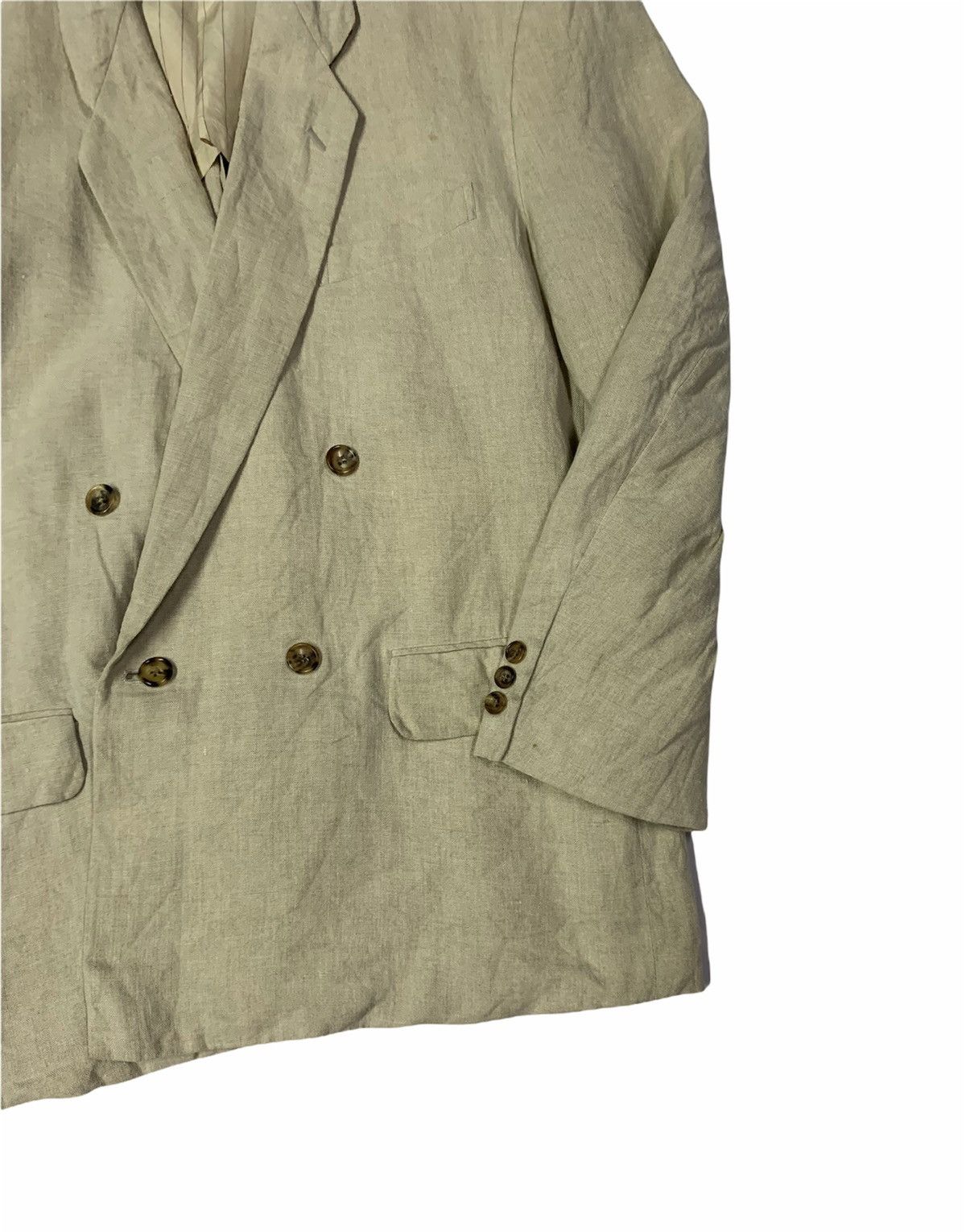 CDG by Comme des Garcons 🔥COMME des GARÇONS HOMME PLUS LINEN JACKET Size US M / EU 48-50 / 2 - 5 Thumbnail