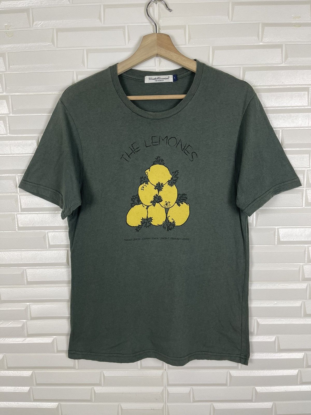 John Undercover 🔥The Lemones Jun Takahashi UNDERCOVERISM Tee Japan Size US M / EU 48-50 / 2 - 2 Thumbnail