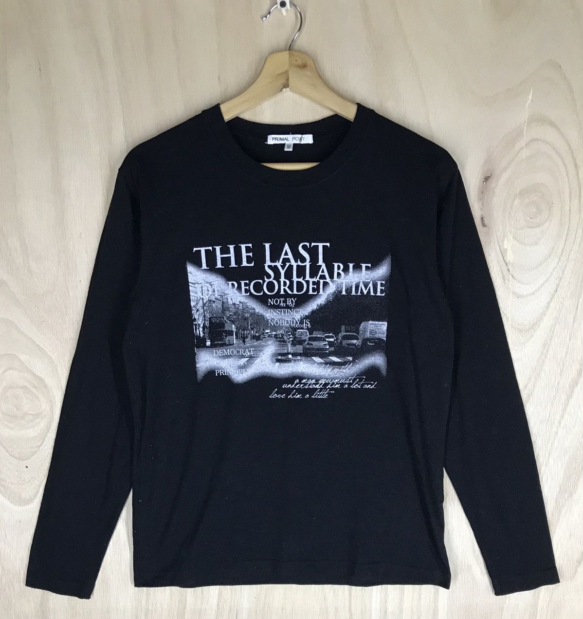 image of Primal Point Tees in Black, Men's (Size Medium)