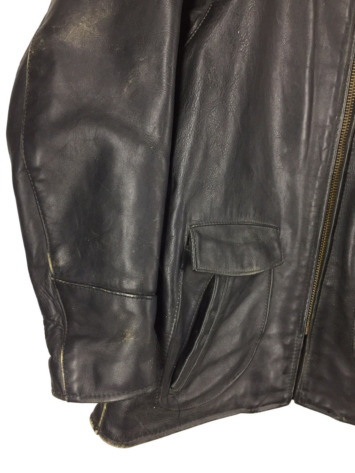Vanson Leathers Vintage 1940s VANSON LEATHER Model J "Car Jacket" Size US M / EU 48-50 / 2 - 20 Thumbnail