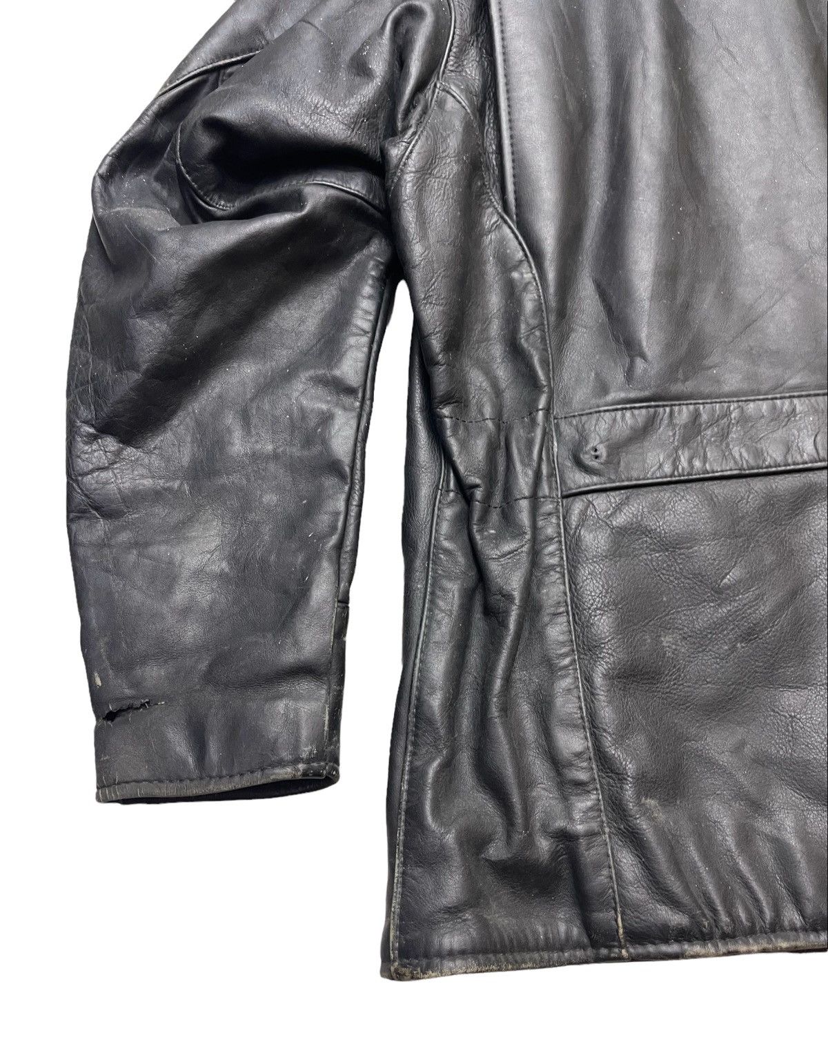 Vanson Leathers Vintage 1940s VANSON LEATHER Model J "Car Jacket" Size US M / EU 48-50 / 2 - 7 Thumbnail