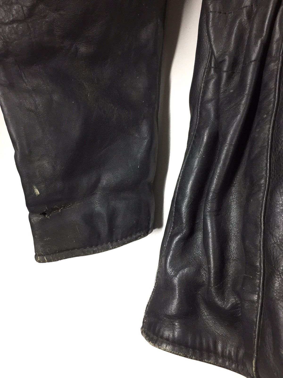 Vanson Leathers Vintage 1940s VANSON LEATHER Model J "Car Jacket" Size US M / EU 48-50 / 2 - 17 Thumbnail
