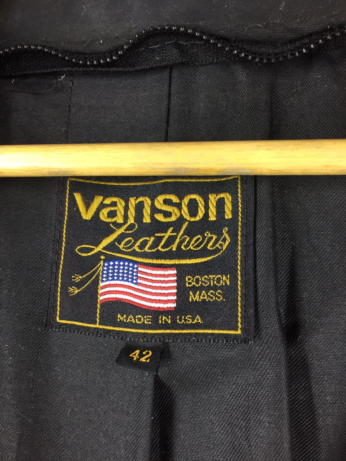 Vanson Leathers Vintage 1940s VANSON LEATHER Model J "Car Jacket" Size US M / EU 48-50 / 2 - 18 Thumbnail