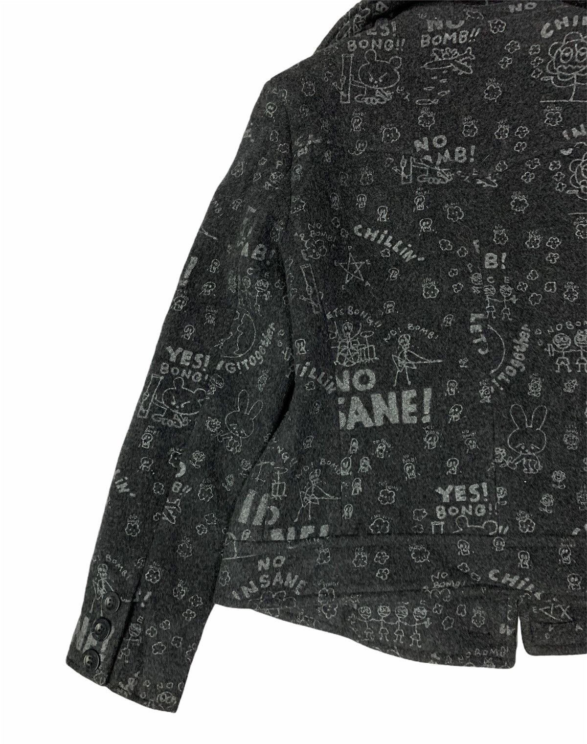 Hysteric Glamour 🔥HYSTERIC GLAMOUR WOOL DOUBLE BREAST JACKETS Size US M / EU 48-50 / 2 - 5 Thumbnail