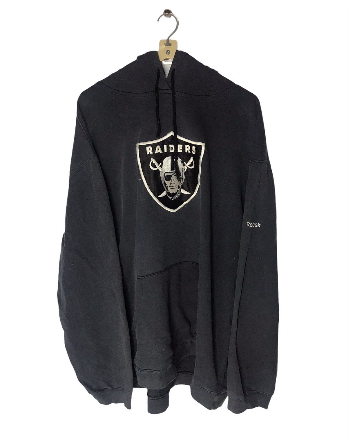 NFL × Reebok Raiders hoodie pullover embroidered logo Size US XXL / EU 58 / 5 - 1 Thumbnail