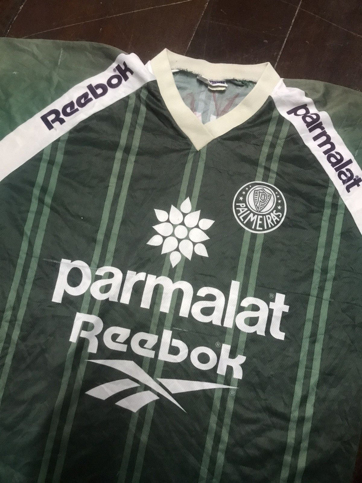 Reebok × Vintage Vintage palmeiras Brazil club football jersey by Reebok Size US L / EU 52-54 / 3 - 6 Thumbnail