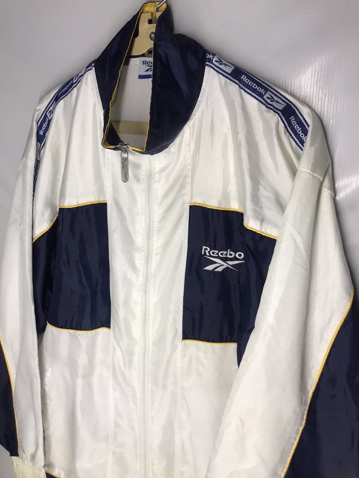 Reebok × Vintage Vintage Reebok sidetipe zipper jacket Size US M / EU 48-50 / 2 - 6 Thumbnail